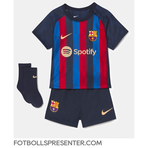 Barcelona Memphis Depay #14 Hemmatröja Barn 2022-23 Kortärmad (+ korta byxor)